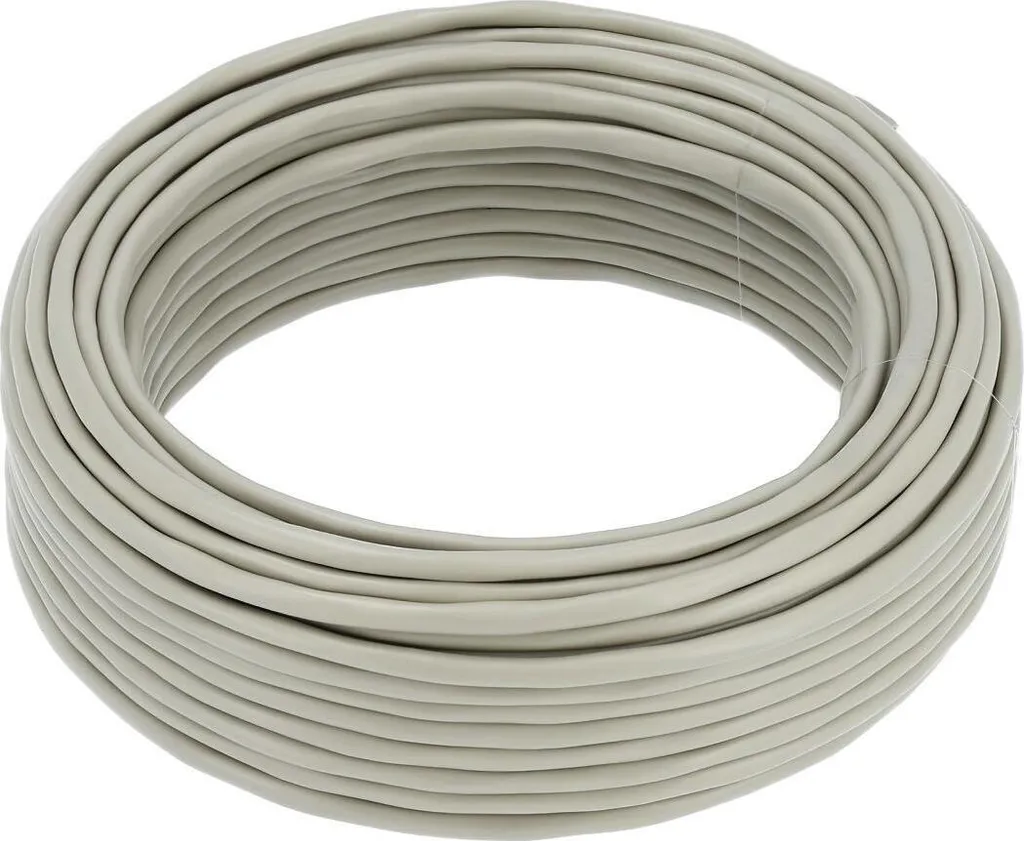 Bobine de câble téléphonique 4 fils blindé 25m pour installation fixe