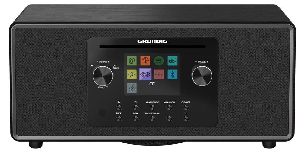 Grundig DTR 7100 Internet DAB+ CD Radio schwarz