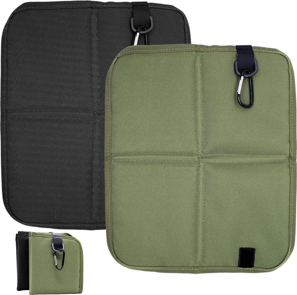 Faltbares Outdoor Sitzkissen 2er Set, wasserdicht, isolierend & tragbar, mit Karabiner, ideal für Wandern, Angeln, Stadion & Camping