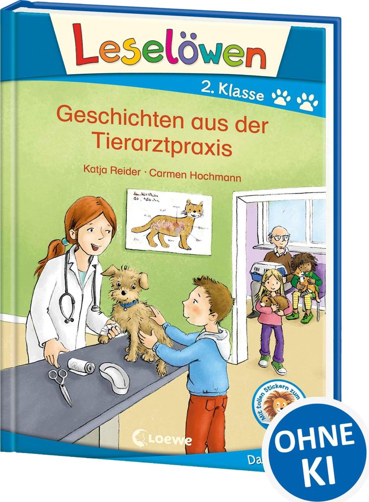 Leselöwen 2. Klasse - Geschichten aus der Tierarztpraxis Produktbild 