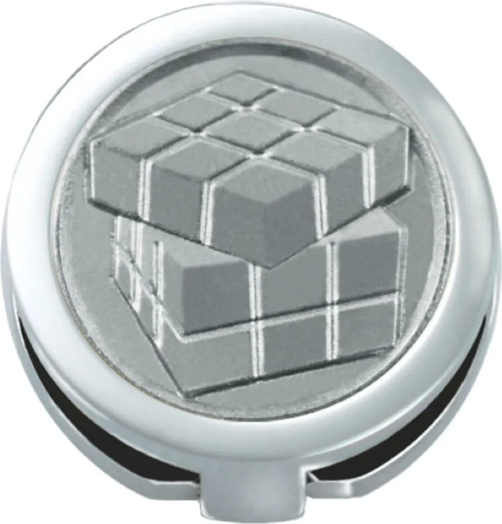 Orecchini a cubo in argento sterling borchie realizzate con