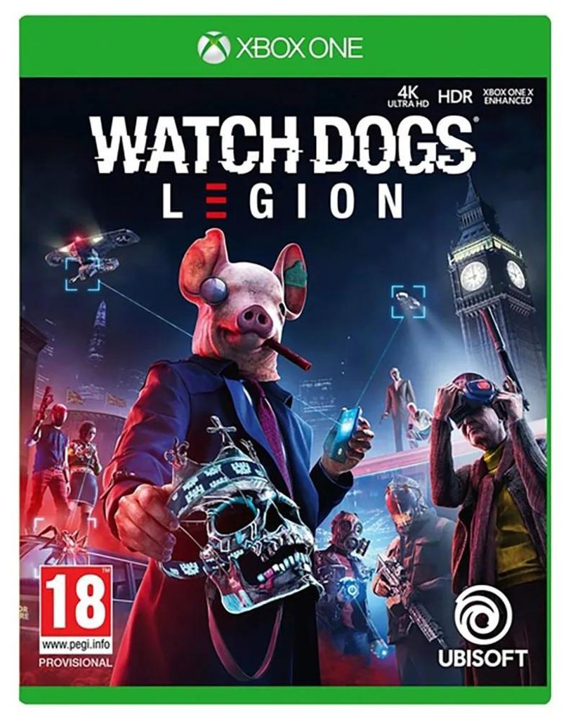 Xbox Games Xbox One Watch Dogs: Legion Durchsichtig Durchsichtig One Size