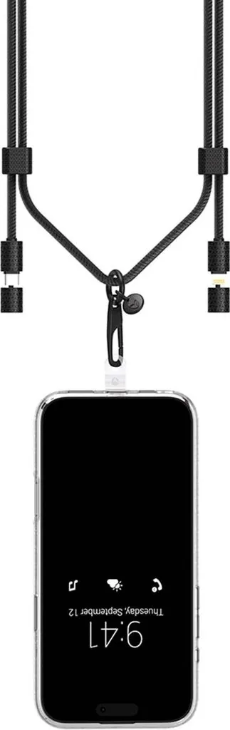 Force Power Cavo USB-C Lightning 60W PD 3A Fast Charge con Strap - 3