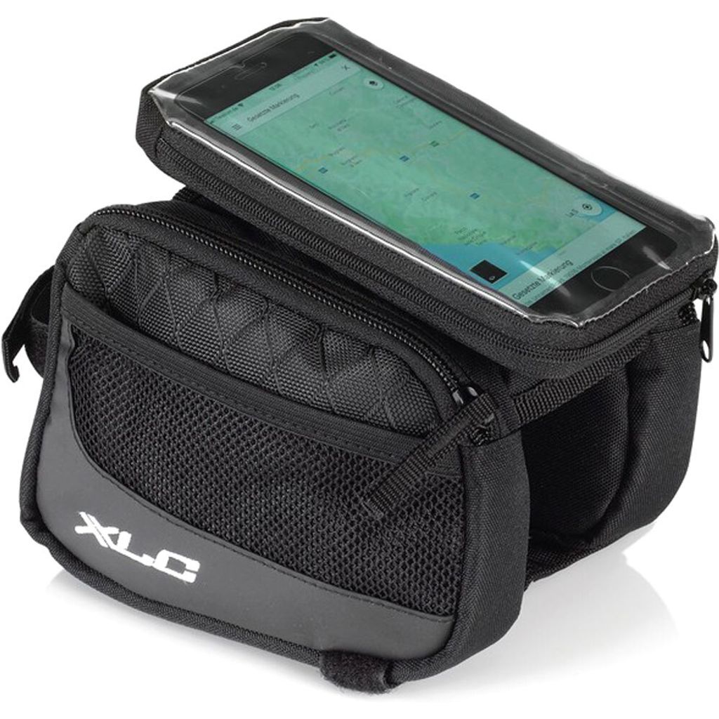 XLC Top Tube Pannier Bag BA-S97, 800 ml, schwarz