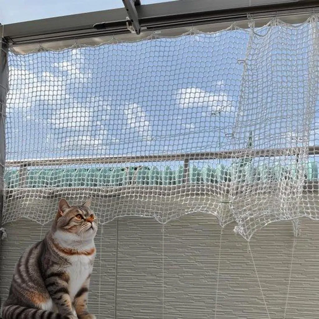 Filet antichute balcon sécurisé : fini les risques de chute 4x3m
