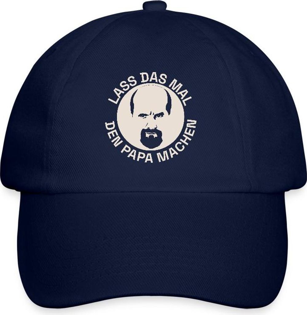 Spreadshirt Stromberg Lass Das Mal Den Papa Machen Baseballkappe, One size, Blau/Blau