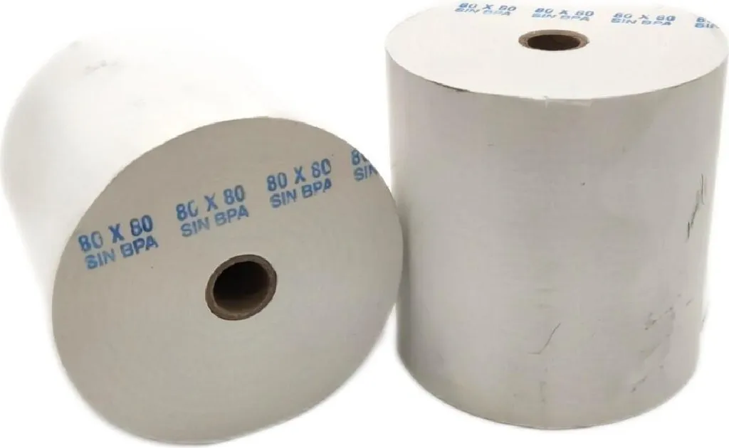 Rouleau thermique pour imprimante de caisse 80x80x12mm Apli blanc x8