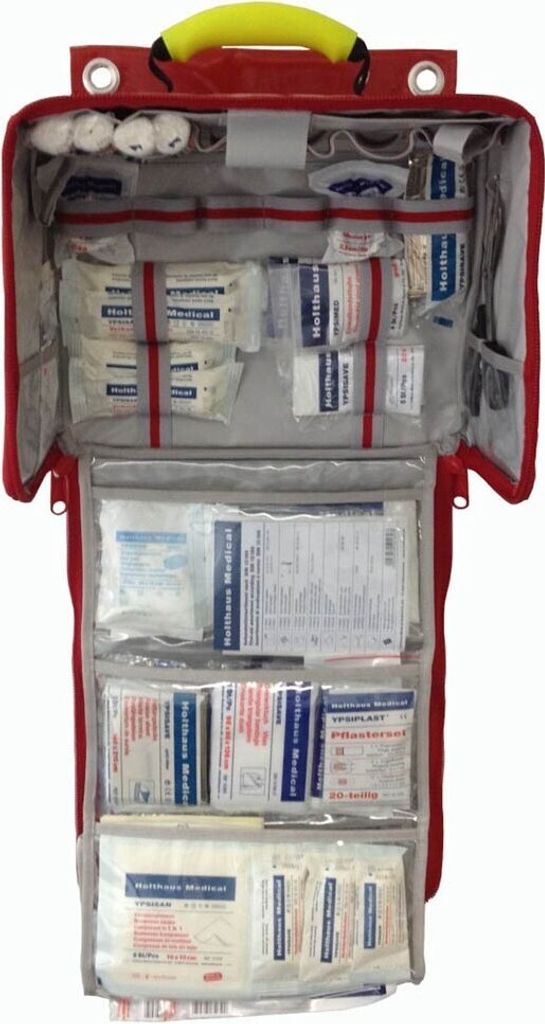 Holthaus Medical Wandtasche Paramedic gefüllt mit DIN 13169 Produktbild 