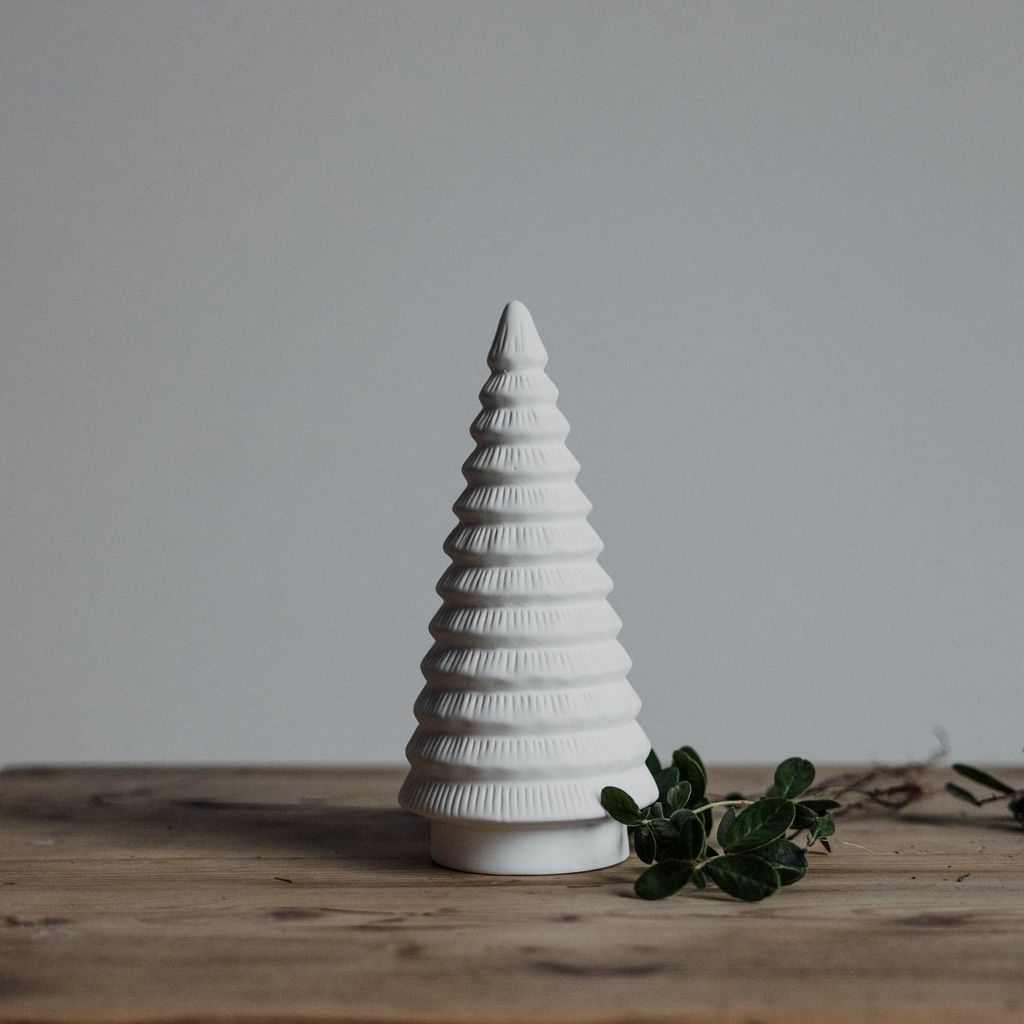 Deko Weihnachtsbaum Grankullen - weiß: medium