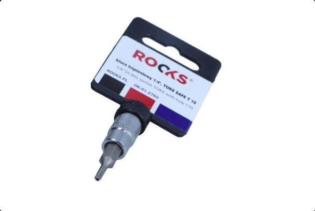 ROOKS Steckschlüsseleinsatz OK-01.2765 Chrom-Vanadium-Stahl