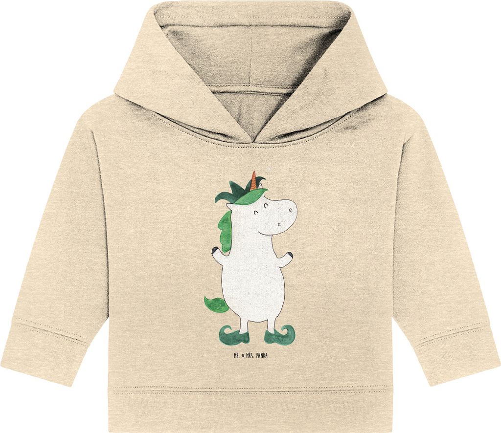 Mr. & Mrs. Panda Organic Baby Hoodie Einhorn Joker 12. - Produktbild 