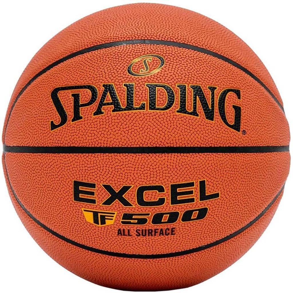 Spalding - "Excel TF 500" Komposit Leder Basketball MR1626 (7) (Orange)