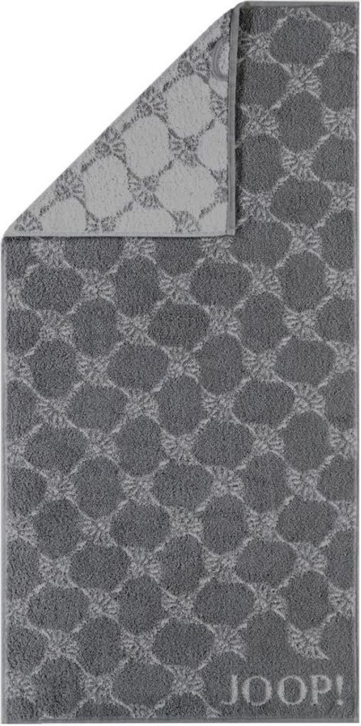 JOOP! Handtuch Classic Cornflower 1611 Farbe anthrazit Produktbild 