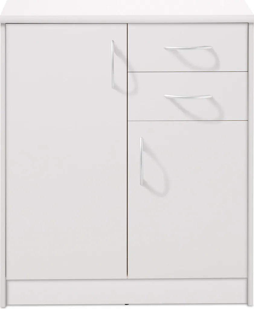 Commode blanche 74cm Olli - Design scandinave et finitions soignées - 4