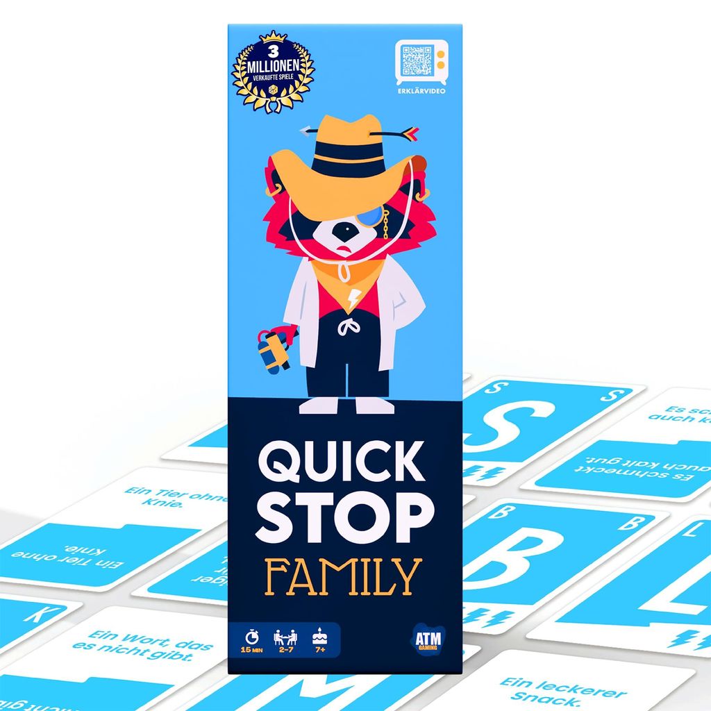 ATM Gaming QuickStop: Woordspel voor families Productafbeelding 