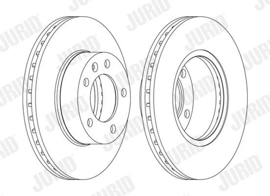 Disque de frein pour rénovation train avant OPEL Movano Fourgon X70