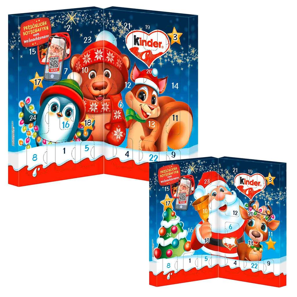 Kinder Mix Klapp Adventskalender Productafbeelding 