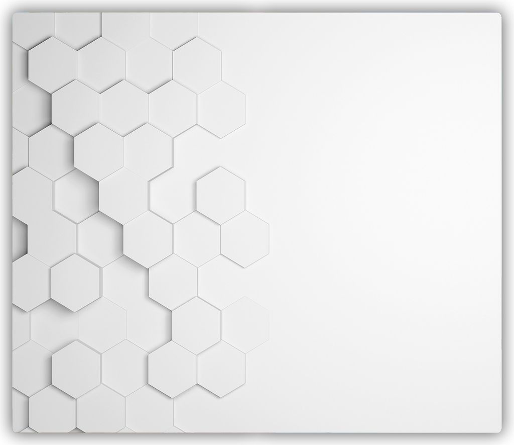 Tulup Glas Herdabdeckplatte Glaskeramikkochfeld-Abdeckung Spritzschutz Glasabdeckplatte Kochplattenabdeckung und Schneidebrett - Einteilig - 60x52 ...