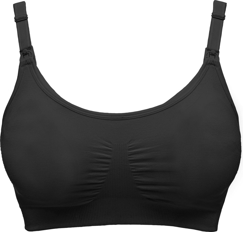 Medela 3 in 1 Nursing and Pumping Bra Schwarz S
