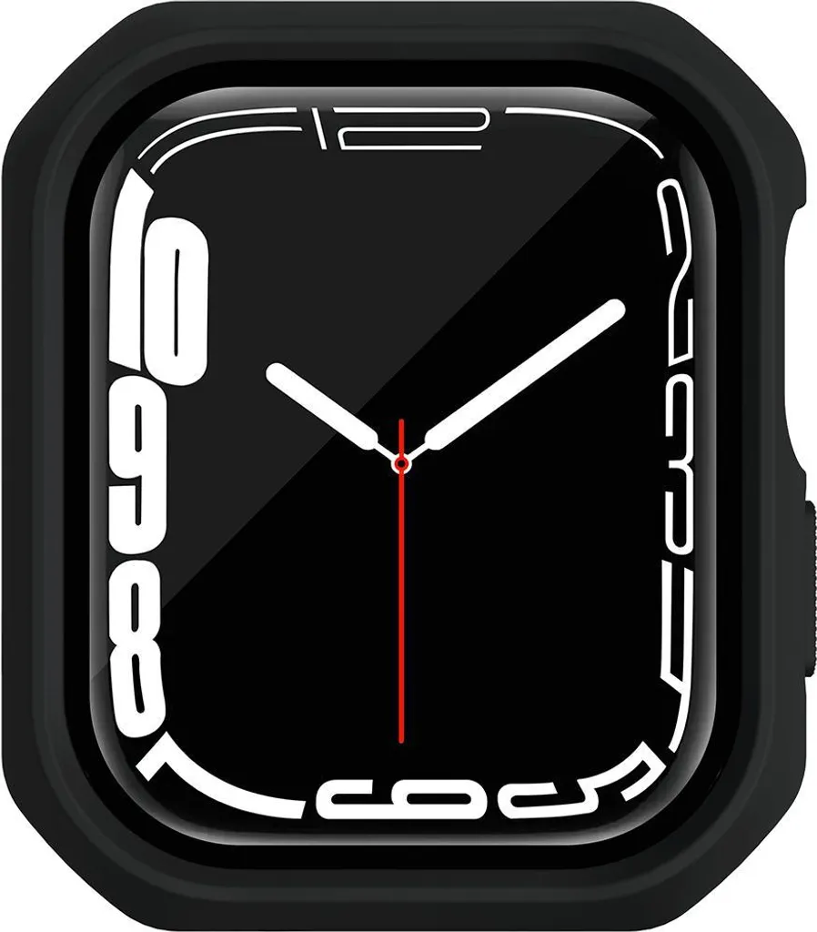 Protection intégrale Apple Watch 44mm avec la coque HybridR360Solid Bk