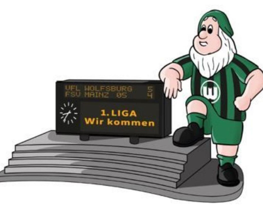 VfL Wolfsburg Gartenzwerg Aufstieg