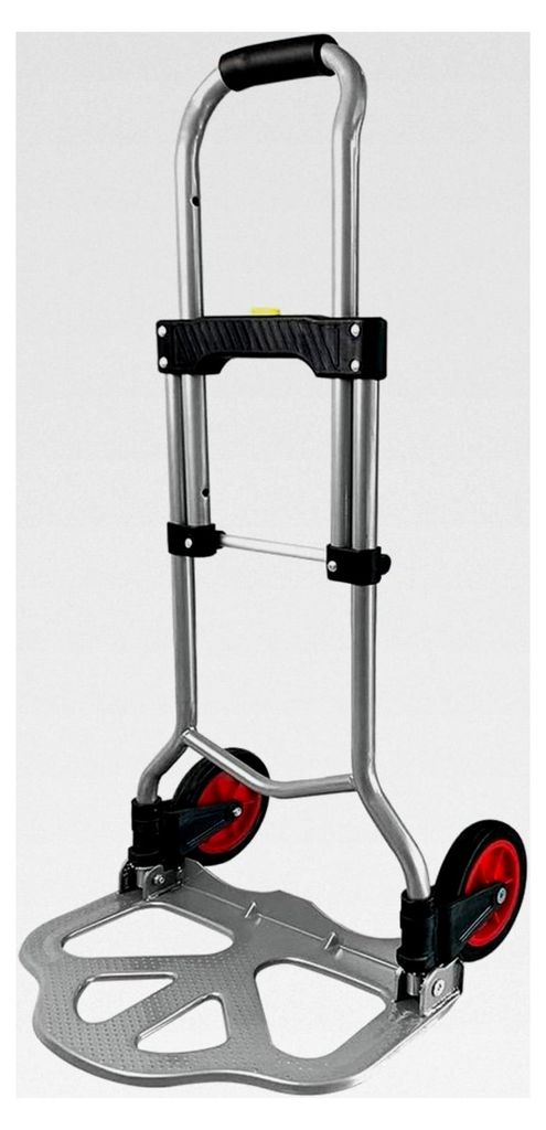 Klappbare Sackkarre - Aluminium Sackkarre mit Treppensteiger für bis zu 60 kg
