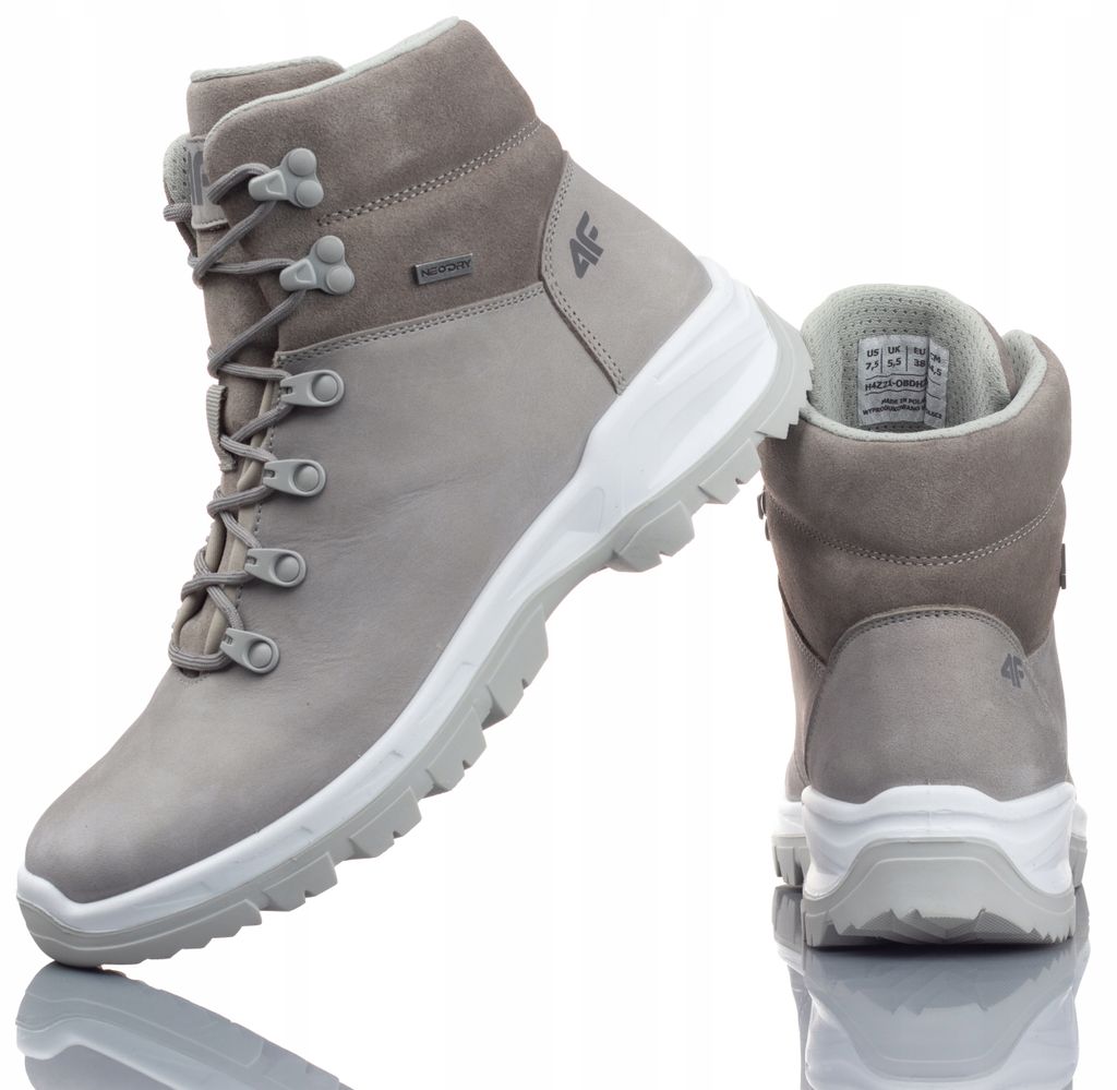 4F Damen OBDH251 Trekking Shoes,Damenschuhe Winter Boots, Wasserdicht EU 38
