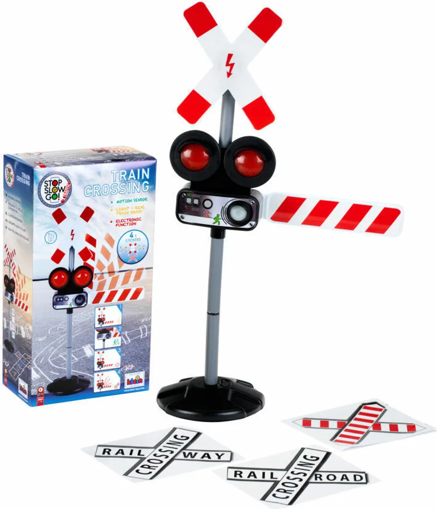 Passage à niveau pour circuit train : complétez votre décor animé