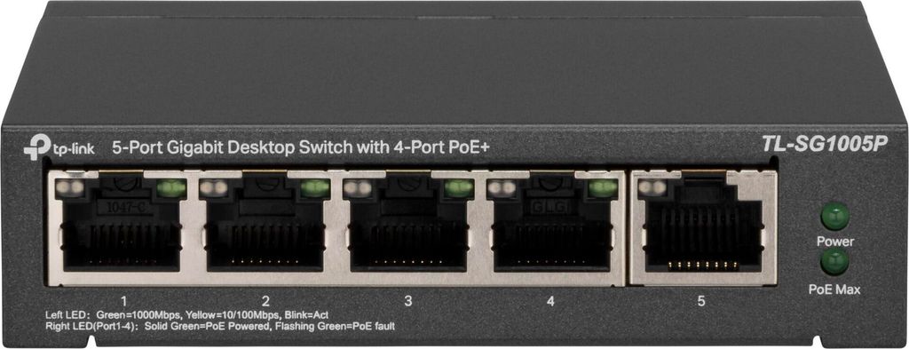 Unmanaged Gigabit Ethernet (10/100/1000) Power over Produktbild 
