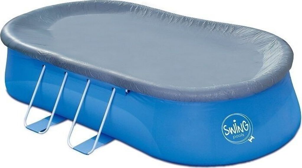Polygroup ovale Schwimmbadabdeckung 5,49 x 3,66m Produktbild 