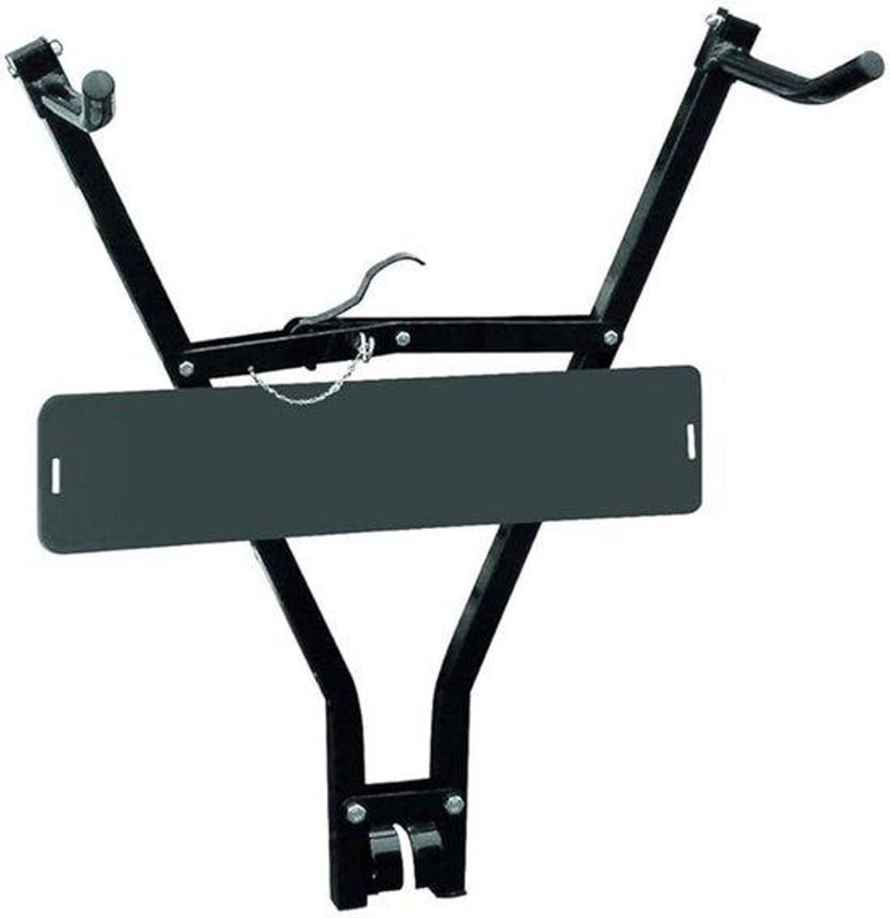Fahrradträger für den Aufzugschwanz - tragbarer Fahrradrek - geeignet für 2-4 Fahrräder - kippbar und starker Aufbau
