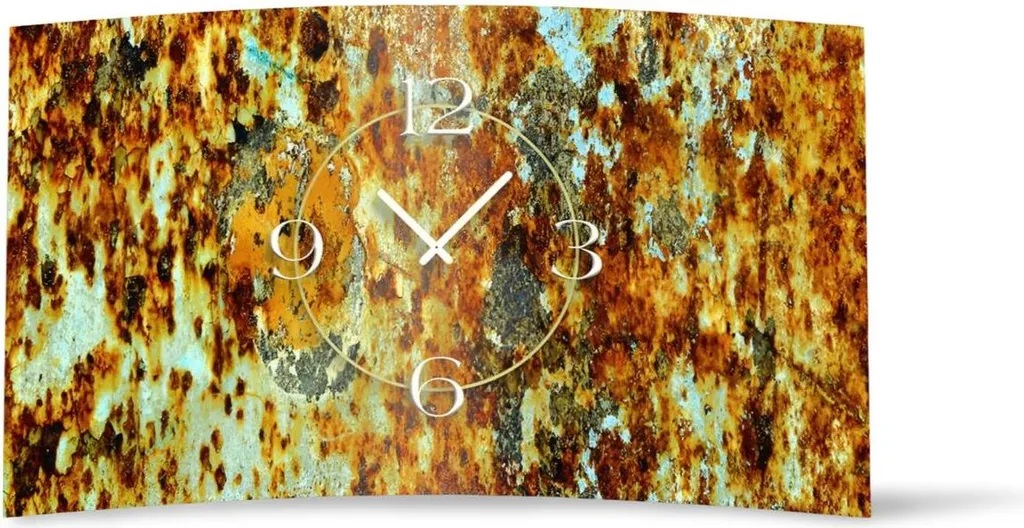 Horloge Murale Lisible et Silencieuse au Design Vintage Moderne 3D-0287