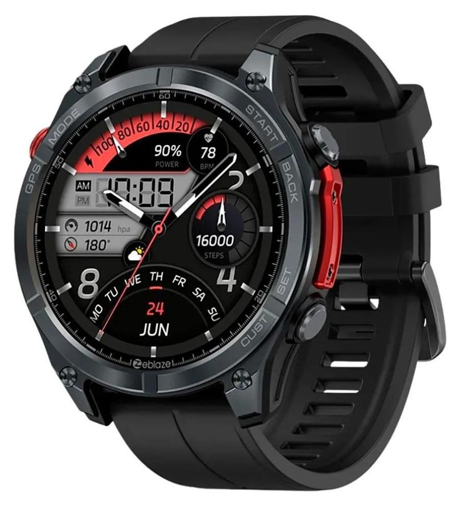 Zeblaze Stratos 4 Smartwatch (Black) Zdjęcie produktu 