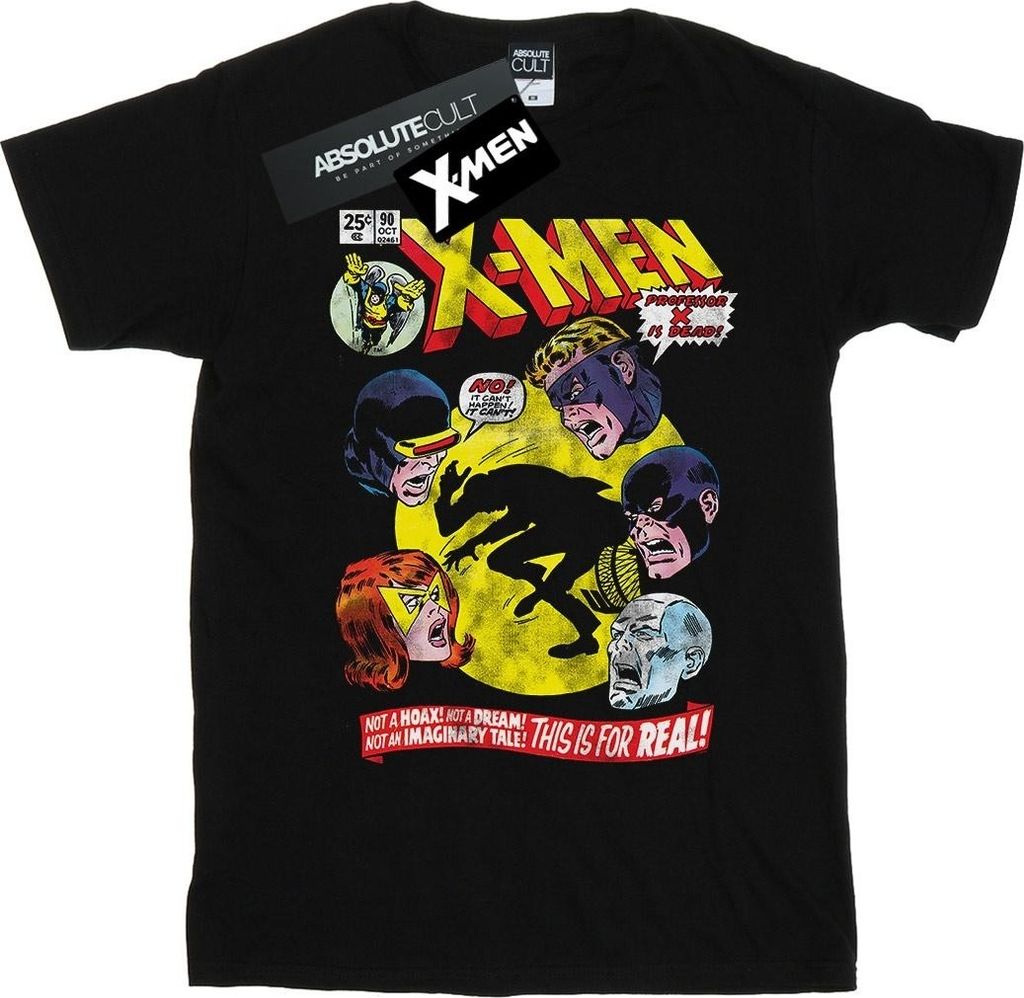 Marvel - "X-Men Professor X Is Dead" T-Shirt für Herren BI52334 (M) (Schwarz)