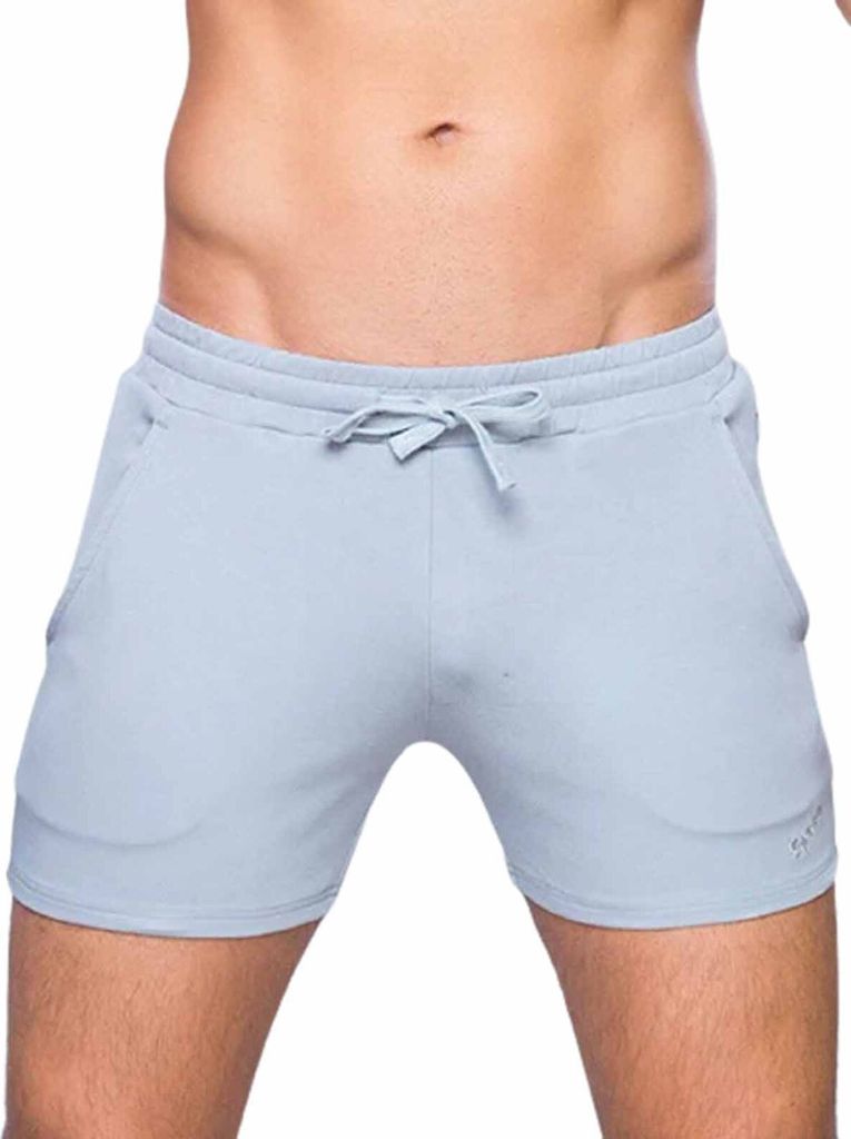 Supawear Jersey Shorts Grey White L