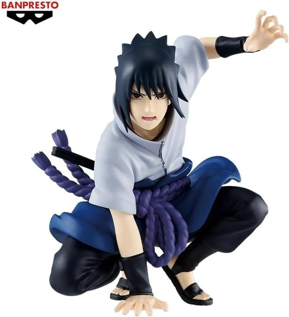 Figurine Sasuke Uchiha 9cm Naruto Shippuden - Statuette de Collection - 5