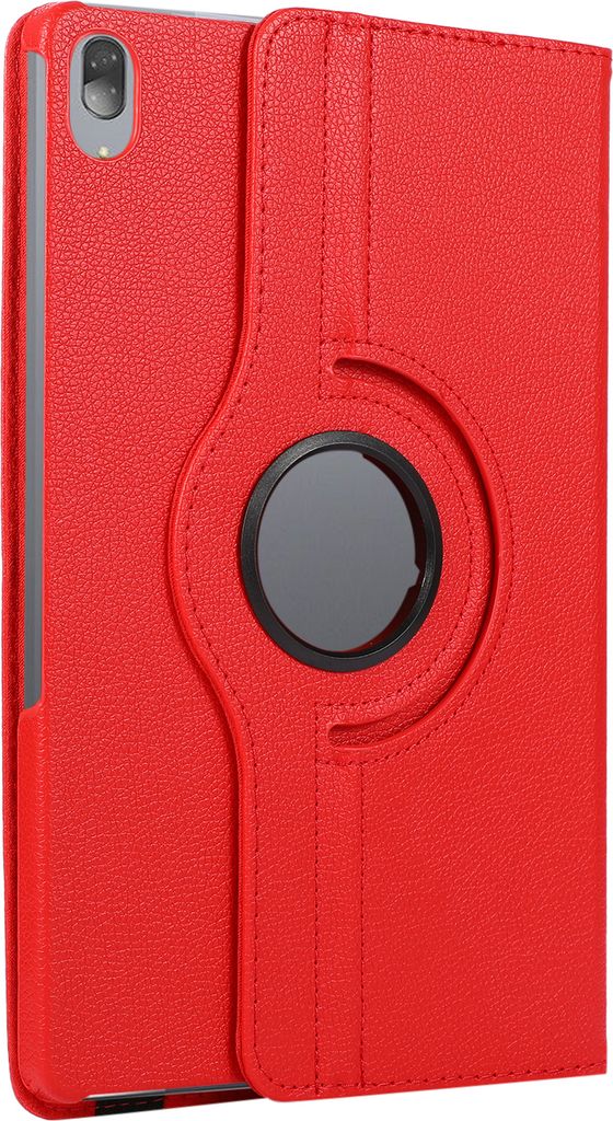 Cover für Lenovo Tab P11 2021 TB-J606F TB-J606X 11 Zoll Schutzhülle Hülle Flip Case 360° Drehbar Rot