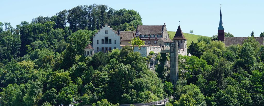 hansepuzzle 35910 - Schaffhausen Panorama-Puzzle 2000 Teile | Reisen Puzzle, 2028 Teile, Reisen, 60,0 x 46,0cm mit hochwertiger Aufbewahrung, Karto...