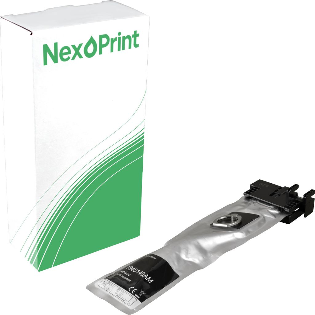 NexoPrint C13T945140 T9451 black XL (black) Druckerpatronen kompatibel zu Epson WorkForce Pro WF-C 5290 RDW WorkForce Pro WF-C 5710 DWF WorkForce P...