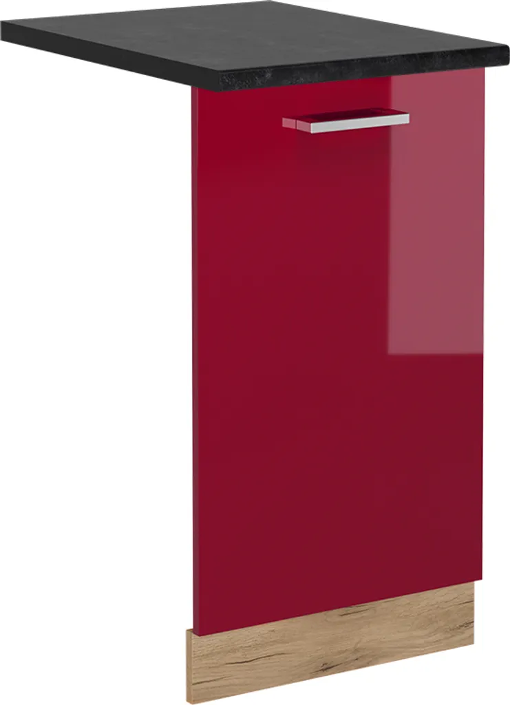 Vicco Pannello Lavastoviglie R-Line 45 cm | Rosso Antracite Offerta