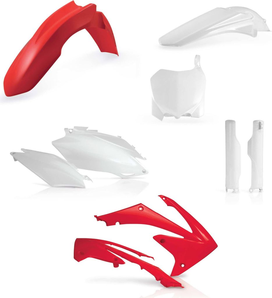 Zestaw owiewek ACERBIS 9 części czerwony/biały do HONDA CRF Zdjęcie produktu 