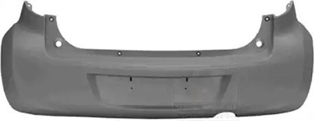 VAN WEZEL Heckstoßstange Stoßfänger Hinten für OPEL AGILA (B) (H08)