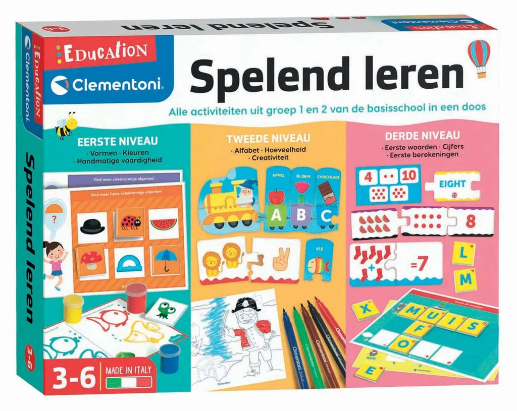 Jeu éducatif Clementoni pour initier votre enfant au néerlandais