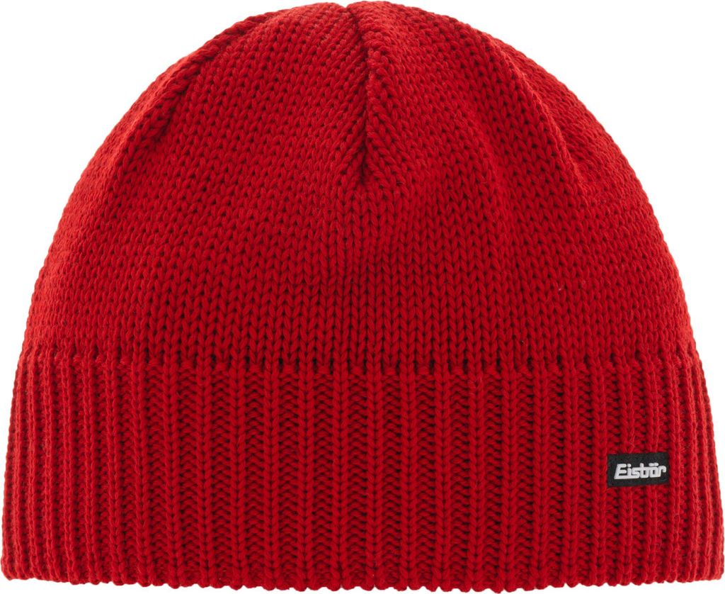 Eisbär Strickmütze Herren schwarz Trop MÜ XL, Größe:One Size, Farbe:Rot