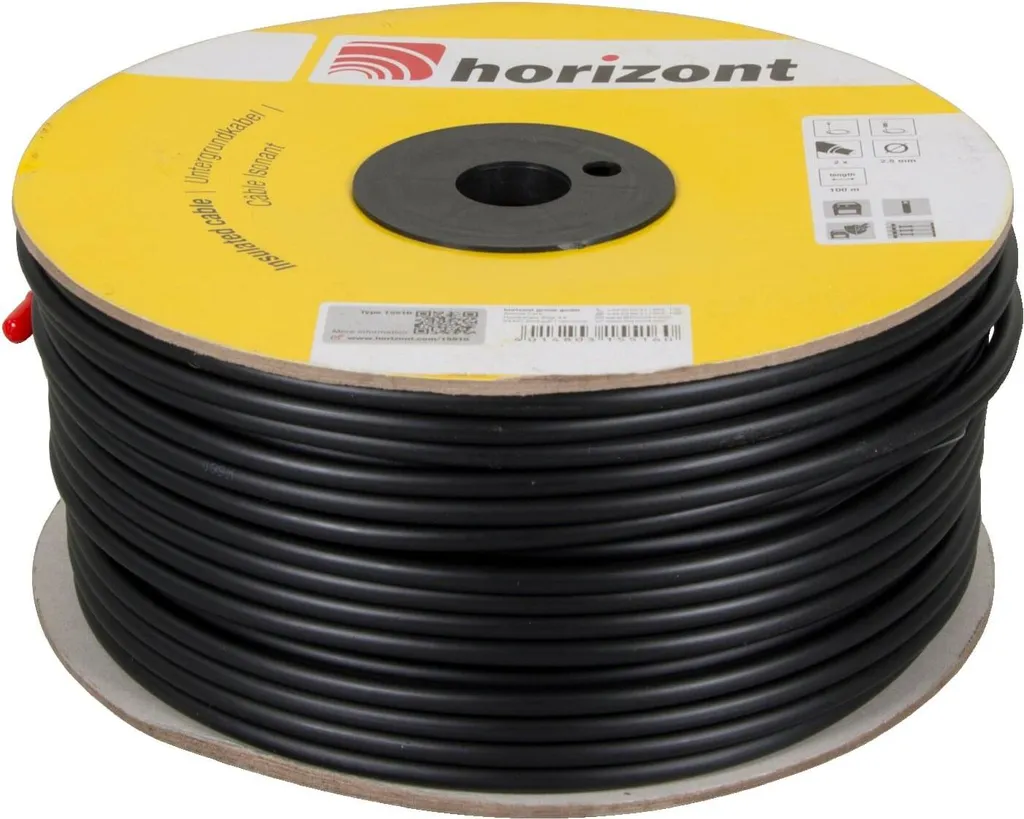 Câble souterrain Horizont 2,50 mm 100m pour clôture électrique durable - 4