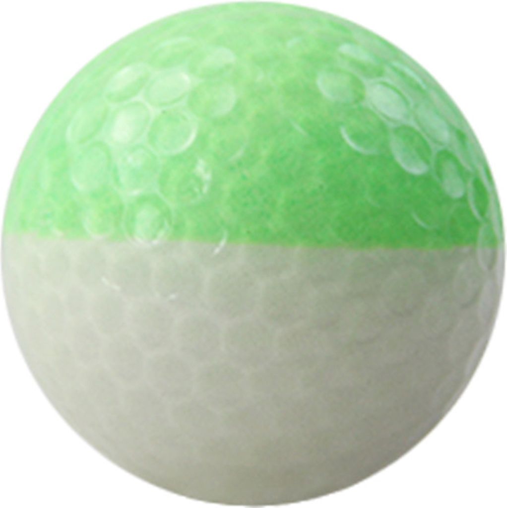 Leichter Golfball, einzigartiger, zweifarbig sortierter doppellagiger Golfball, bessere Kontrolle, Golfzubehör für Golfer