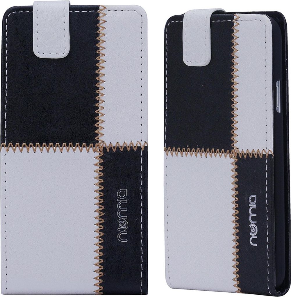 Sony Xperia Z (L36H) numia Flipstyle Weiss-Schwarz