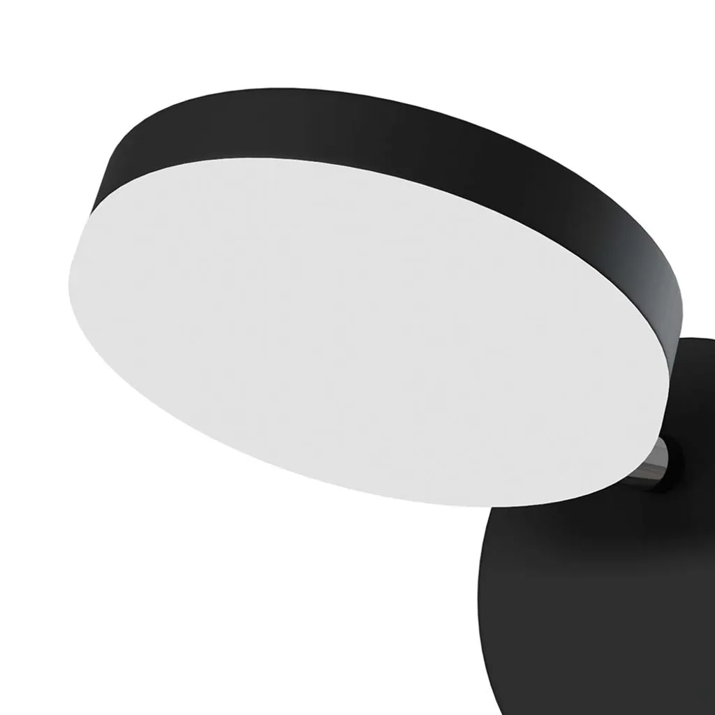 Applique LED noire à intensité variable avec spot orientable H 11 cm - 3