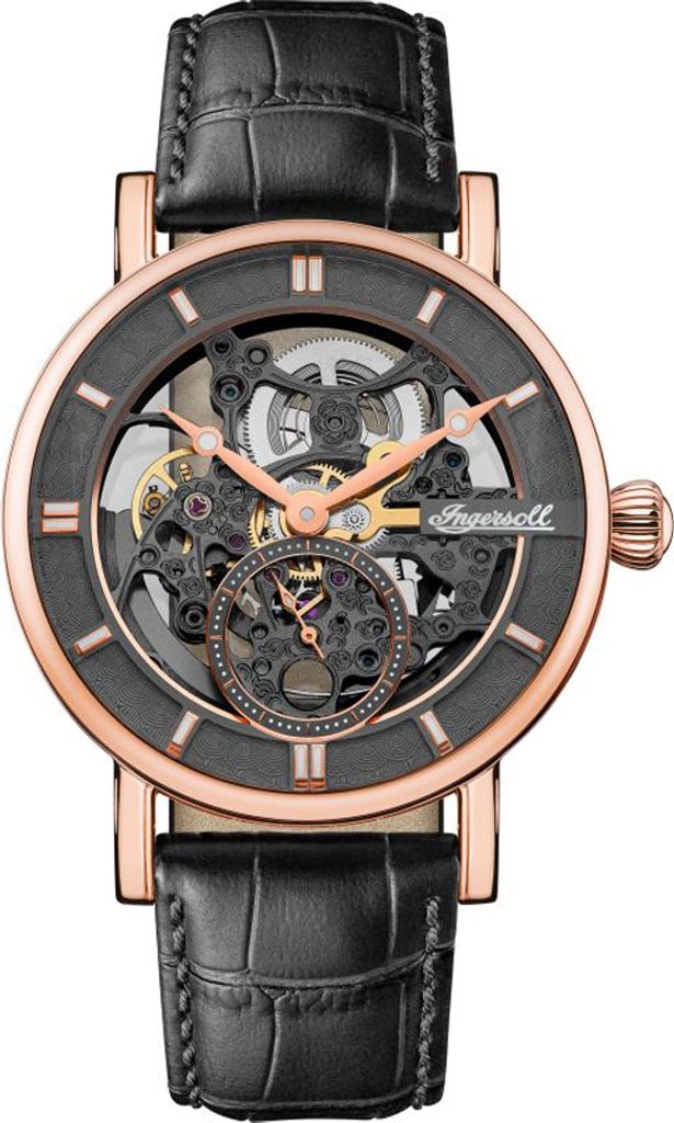 Ingersoll I00403B The Herald Automatik Herrenuhr 40mm 5ATM