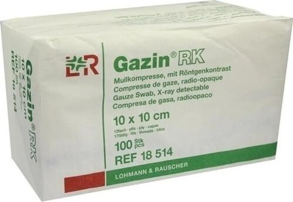Gazin Garza 10x10 12 Strati Non Sterile RK - Qualità Professionale